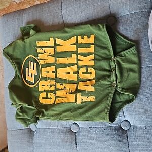 🌟3/$25🌟 Klutch Edmonton Eskimos Baby Infant Onesie Crawl Walk Tackle